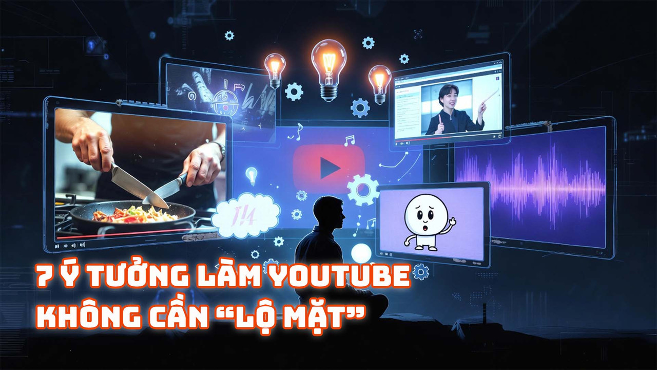 Review sản phẩm không lộ mặt trên YouTube