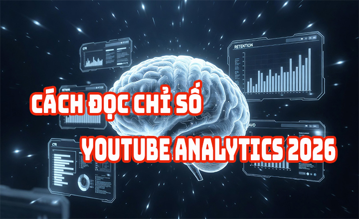 Cách Đọc Chỉ Số YouTube Analytics 2026: Phân Tích CTR, Retention & AVD Để Tăng View Thần Tốc