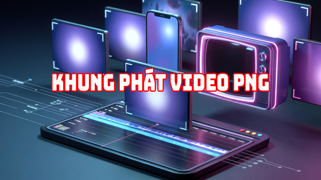 Tải Bộ Khung Phát Video YouTube PNG Miễn Phí (Frame Overlays 2026)