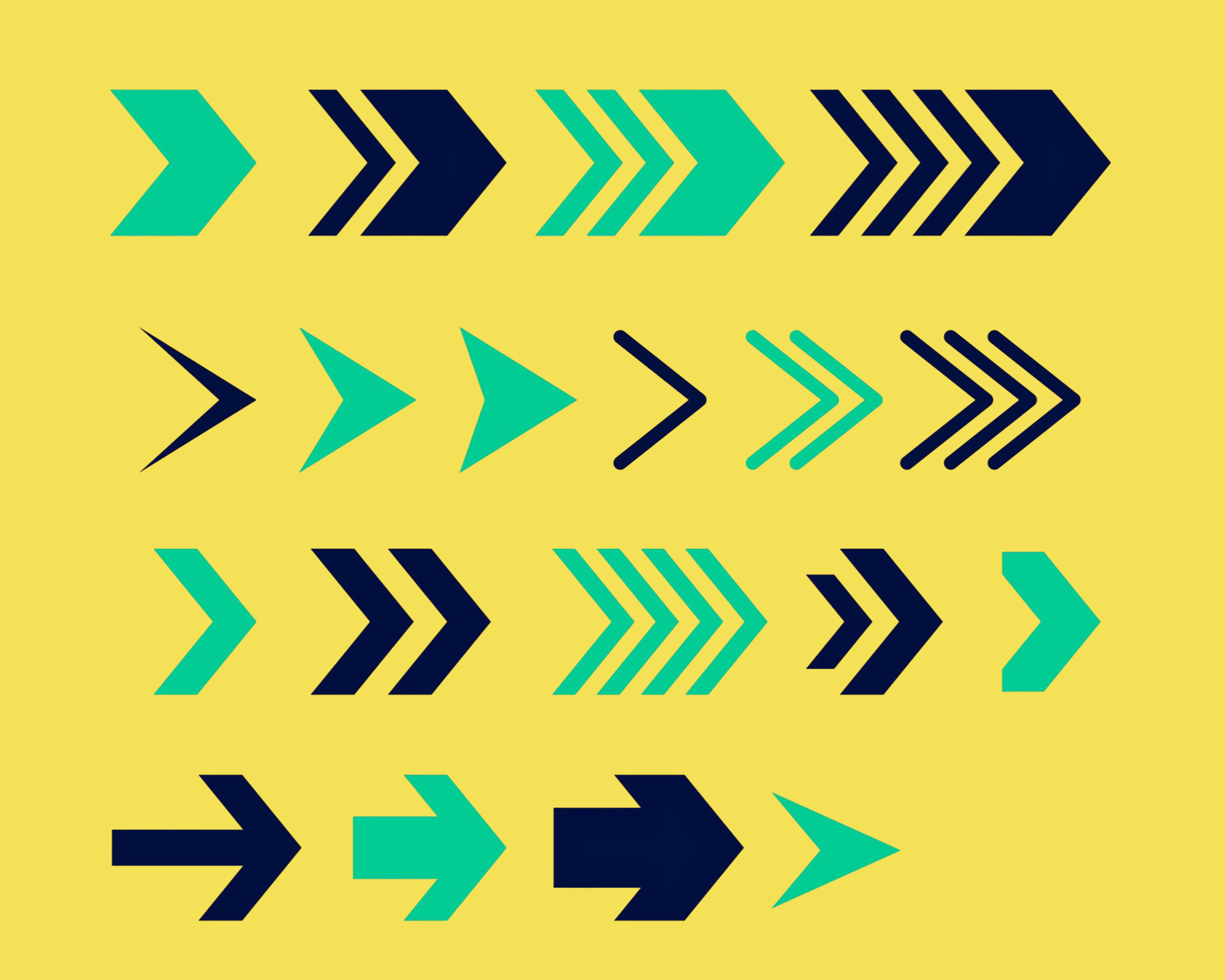 Mũi Tên PNG Nền Trong Suốt Cho Edit Video & Thiết Kế