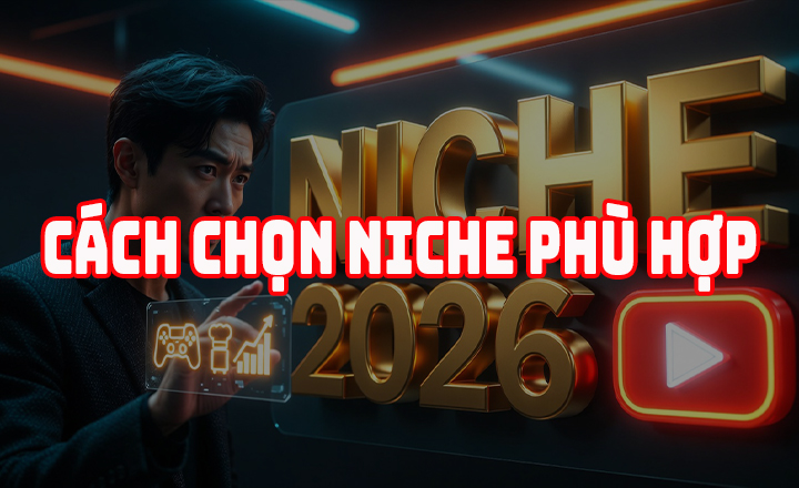 Cách chọn ngách (Niche) YouTube 2026: Bí quyết phát triển bền vững cho người mới